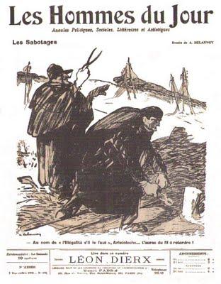 A. DELANNOY. LES SABOTAGES.