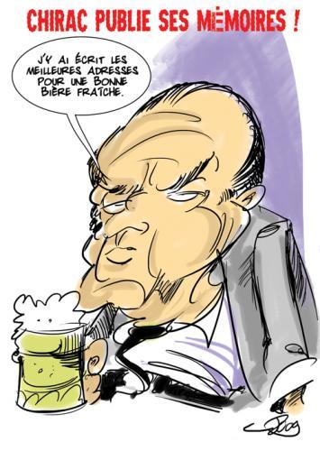 Les mémoires de Chirac : une autobiographie au houblon