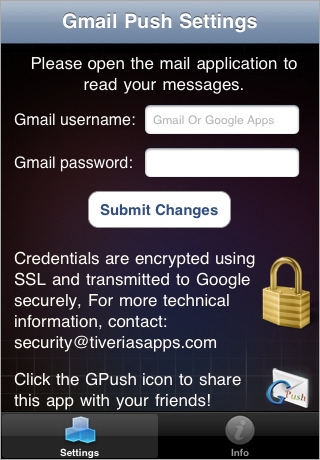 GPush de nouveau disponible sur l’AppStore
