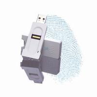 Clé USB biométrique Mediarange Fingerprint, 34,90€