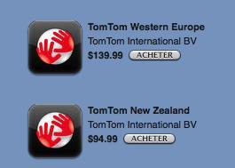 TomTom est disponible pour iPhone 3G et 3GS