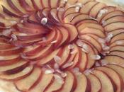 Tarte fine pêches