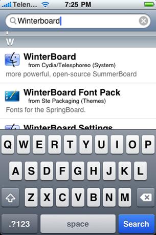Winterboard for iPhone