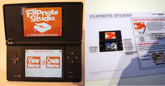 Flipnote Studio (image : Nintendolimited.com)
