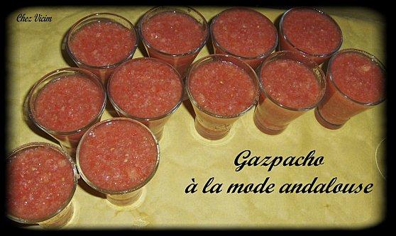 GASPACHO A LA MODE ANDALOUSE