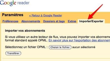 google reader parametres Comment utiliser Google Reader pour suivre vos contacts Twitter