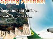 compagnie low-cost Spring Airlines collabore avec Alipay