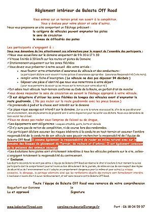 Inscription au l'After de Balesta (31) le 29 août 2009