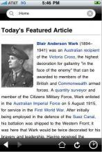 Une version de Wikipédia pour iPhone sur l'AppStore