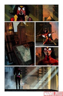Spider-woman, égérie de Marvel, tisse sa série sur le Web
