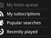 Listen podcast Android