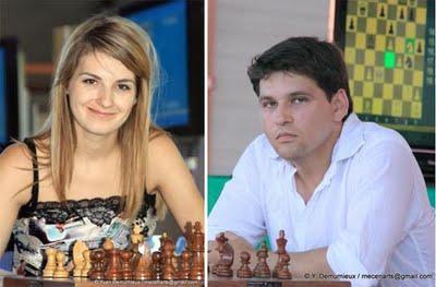 Sophie Milliet & Vladislav Tkachiev , championne & champion de France d' échecs 2009 | À Voir