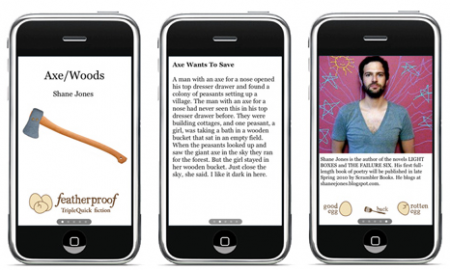 TripleQuick Fiction : écrire et publier sur iPhone en 33 mots