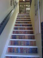 Quand les escaliers se transforment en bibliothèque