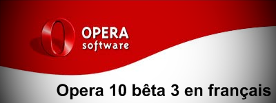 opera Opera 10 bêta 3 en français 