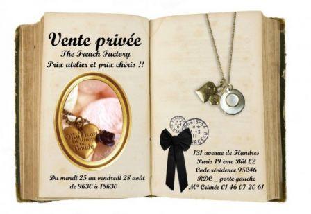 Vente privée The French Factory !