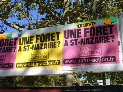 une forêt à saint-Nazaire