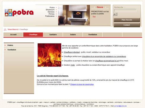 Le nouveau site Internet de Pobra est en ligne