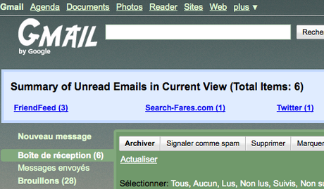 better gmail Better GMail 2: affiche le sommaire de vos mails non lus!