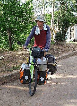 Clément et son tour du monde en vélo.