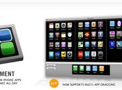 Movement organiser icônes iPhone depuis