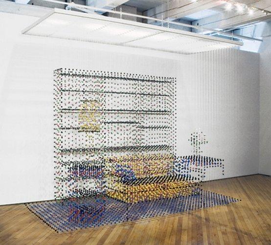 Les sculptures en “goutte de peinture” de Chris Dorosz.