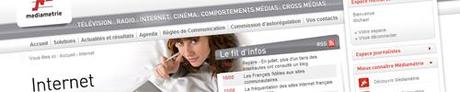 mediametrie-internet Statistique internet blog