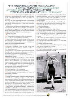 She's dressed in black again