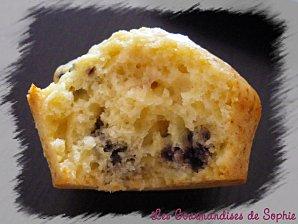 Muffins à la vanille et aux mûres