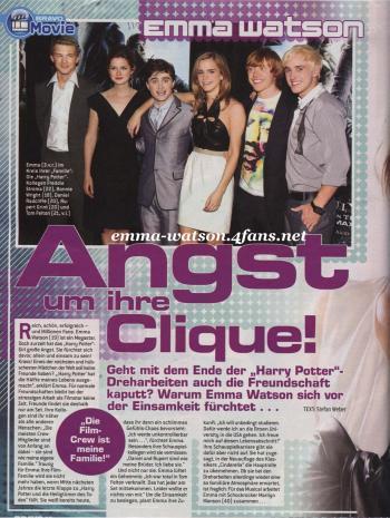 Petite revue de presse avec Emma watson