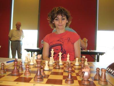 Nino Maisuradze dans l'Open de Dieppe © Chess & Strategy