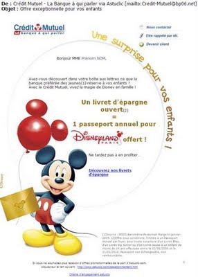 Le Crédit Mutuel a fait une opération Disneyland