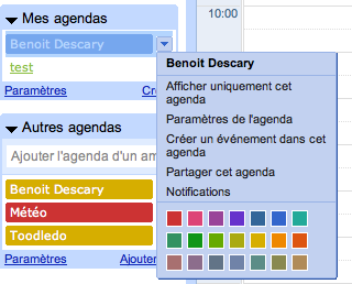 google agenda 1 Comment synchroniser le calendrier de Thunderbird avec Yahoo Agenda ou Google Agenda