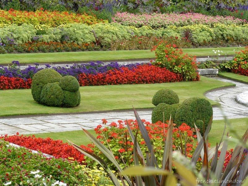 Hampton court , les jardins du palais