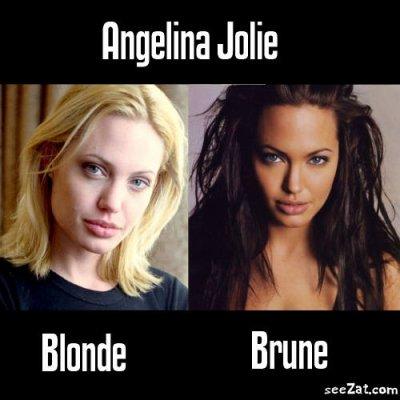 Brune ou blonde ?