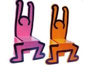 Keith Haring Chairs