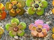 pates bijoux d'inspiration ethnique végétale