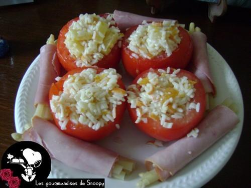 Tomate farcie pour repas froid