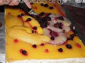 Bavarois Ananas coulis Mangue