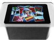 Invitez table Surface dans établissements