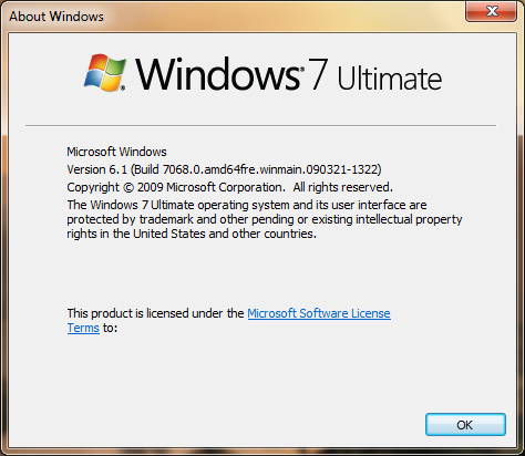 Windows 7 build 7077 : Fuites sur le P2P et Release Candidate ?