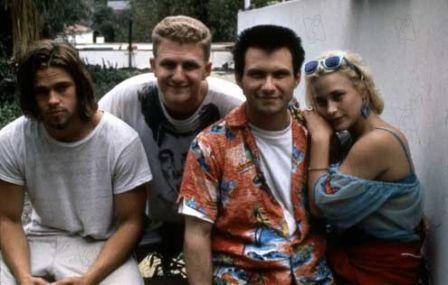 Brad Pitt, Michael Rappaport, Christian Slater et Patricia Arquette