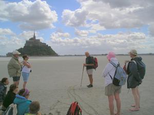 traversées contées entre le Mont Saint-Michel et Tombelaine