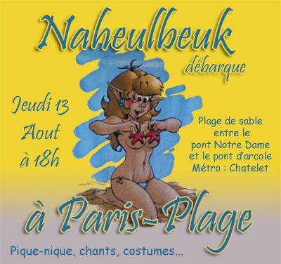 Paris-plage party avec Naheulbeuk !