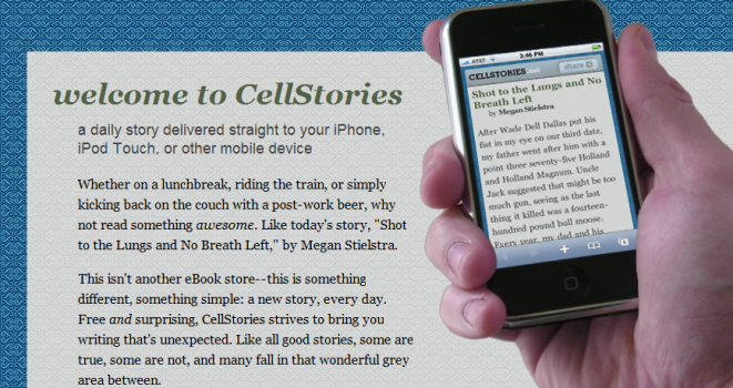 L'avenir est à la lecture sur iPhone et aux récits courts