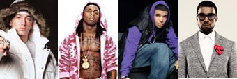 Eminem, Kanye West, Lil Wayne et Drake réunis !