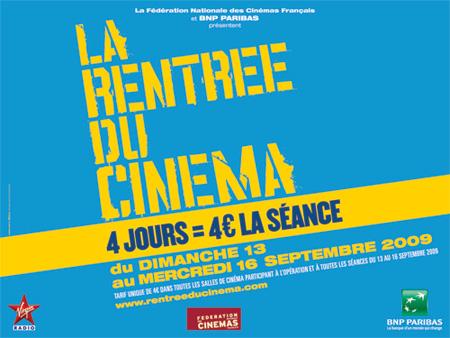 La rentrée du cinéma et prévisions
