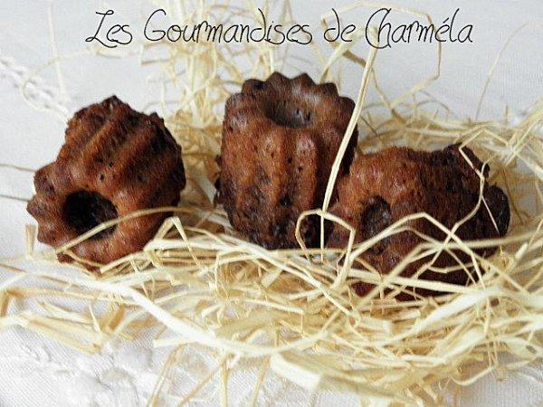 Cannelés au Chocolat