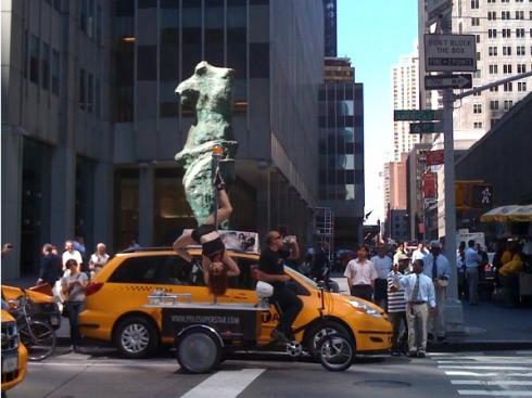 Poledancing in New York...