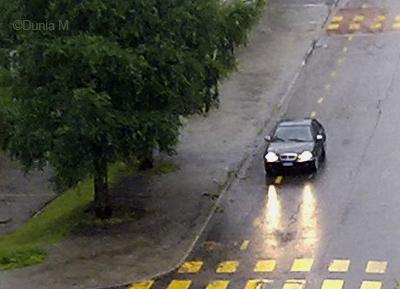 La Chaux-de-Fonds: 3 septembre 2009 pluie